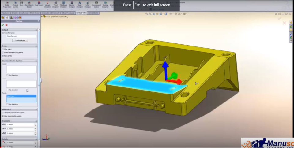 screenshot of IMOLD for SOLIDWORKS